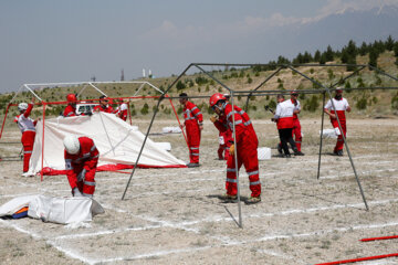 Formation aux premiers secours et au sauvetage : la Croissant-Rouge iranien à la manœuvre