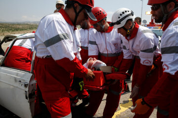 Formation aux premiers secours et au sauvetage : la Croissant-Rouge iranien à la manœuvre