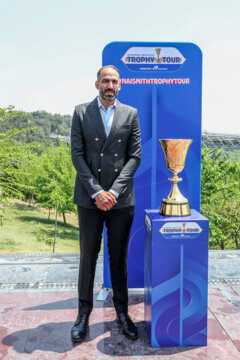 Presentado en Teherán el trofeo de la Copa Mundial de Baloncesto 2023 