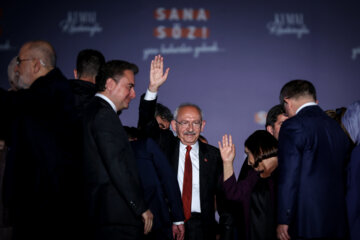 Los partidarios de Kemal Kiliçdaroglu se reúnen en Ankara