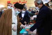 ایرانی سپریم لیڈر کا 34ویں تہران بین الاقوامی کتاب میلے کا دورہ