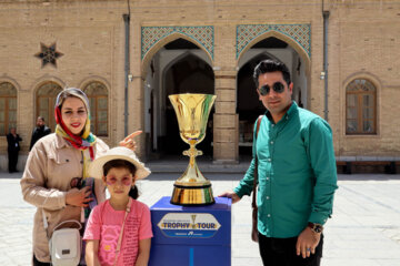 رونمایی از کاپ جام جهانی بسکتبال در اصفهان