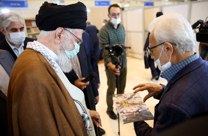 رهبر انقلاب اسلامی از کدام غرفه‌ها بازدید کردند؟
