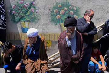 عزاداری سالروز شهادت حضرت امام جعفر صادق(ع) در قم