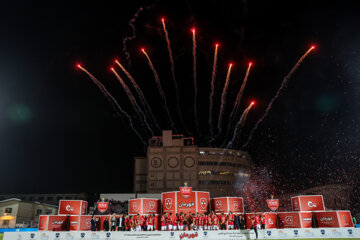 جشن قهرمانی پرسپولیس در لیگ برتر فوتبال