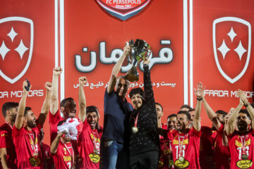 جشن قهرمانی پرسپولیس در لیگ برتر فوتبال