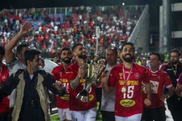 جشن قهرمانی پرسپولیس در لیگ برتر فوتبال