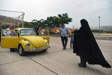Colección de modelos antiguos de Volkswagen en Shiraz 
