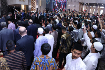 Segunda jornada de visita del presidente Raisi a Indonesia