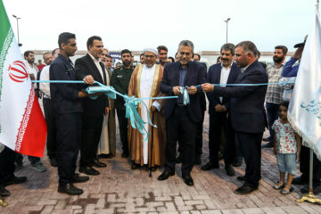 افتتاح طرح های عمرانی در کیش