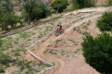 VTT en montagne dans la zone franche d'Aras, dans l’ouest de l’Iran 