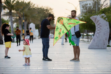 جشنواره باد بادک ها در کیش