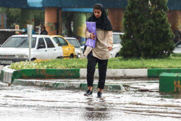 بارش‌های رگباری در راه آذربایجان‌شرقی است