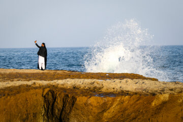 چابهار؛ بهشت جنوب ایران/ صخره عشق