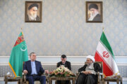 ایرانی ایکسپیڈیئنسی کونسل کے سربراہ کی ترکمانستان کی عوامی مفادات کی کونسل کے چیئرمین سے ملاقات کی تصاویر
