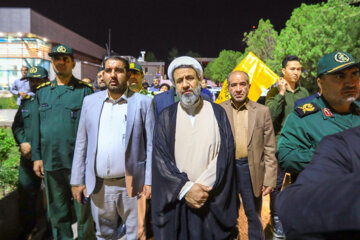 استقبال از شهید مدافع حرم در فرودگاه کرمان