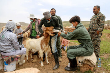 اردوی جهادی پزشکی در منطقه عشایری شاهجهان