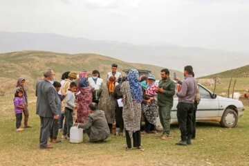 اردوی جهادی پزشکی در منطقه عشایری شاهجهان