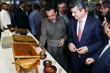 بازدید استانداران هم مرز ایران و اقلیم کردستان عراق از نمایشگاه صنایع دستی و گردشگری