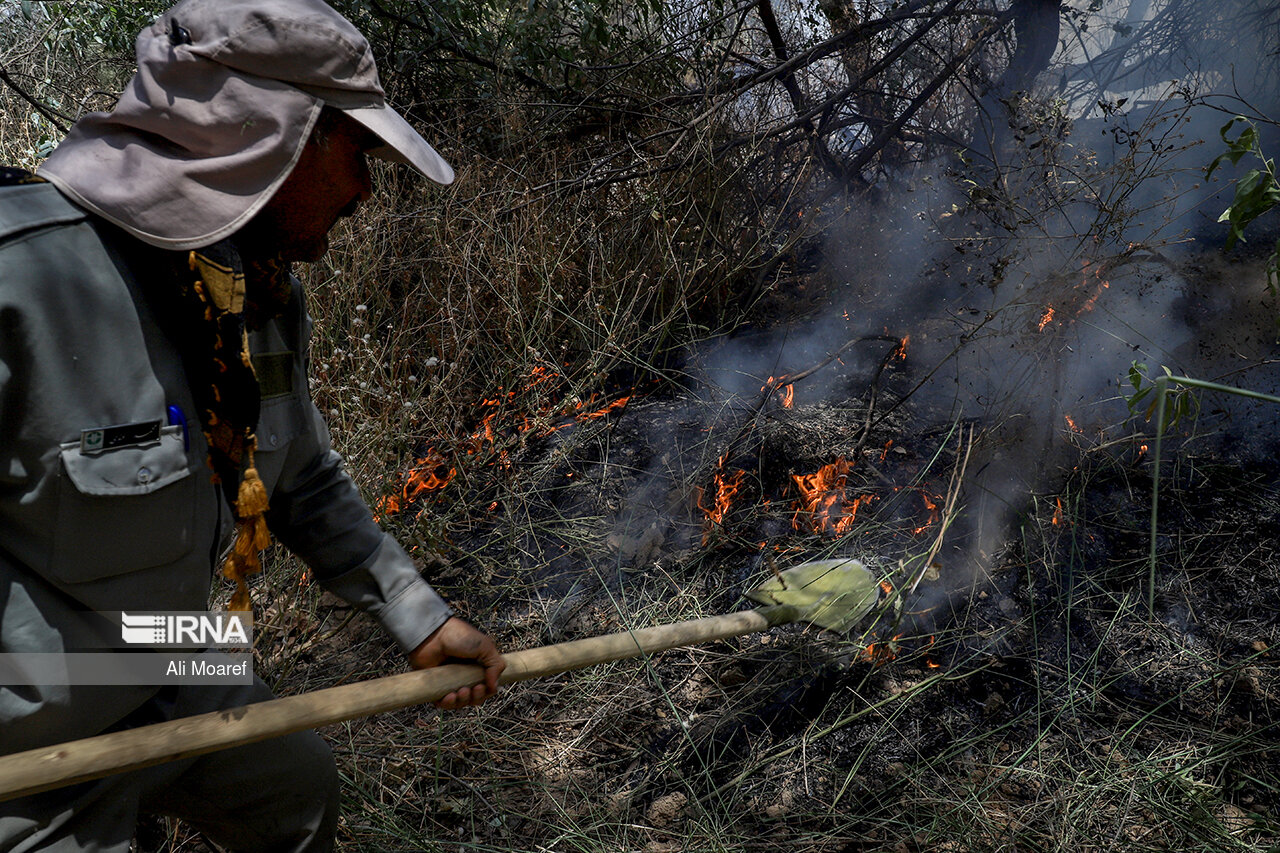 بیش از چهار میلیون هکتار از منابع طبیعی سمنان در موقعیت بحرانی آتش‌سوزی قرار دارد