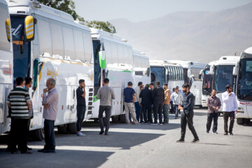 ۱۰۲ دستگاه اتوبوس برای اعزام زوار استان کرمانشاه به مرقد امام (ره) اختصاص یافت