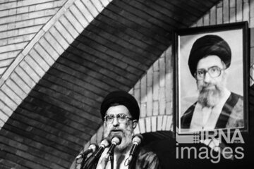سخنرانی رهبر انقلاب در مراسم اولین سالگرد رحلت امام خمینی (ره)-  ۱۳۶۹