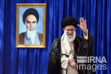 حضور رهبر انقلاب در مراسم بیست و سومین سالگرد رحلت امام خمینی (ره) - سال ۱۳۹۱