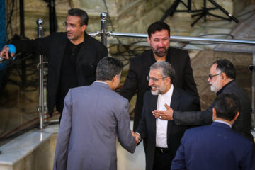 حضور غلامحسین اسماعیلی رئیس دفتر رئیس جمهور در مراسم سی و چهارمین سالگرد ارتحال امام خمینی (ره)