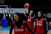 پیروزی تیم ملی بسکتبال زنان ایران مقابل اردن