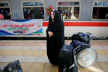 Segundo día de la visita del presidente iraní a Tabriz
