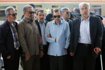 Segundo día de la visita del presidente iraní a Tabriz
