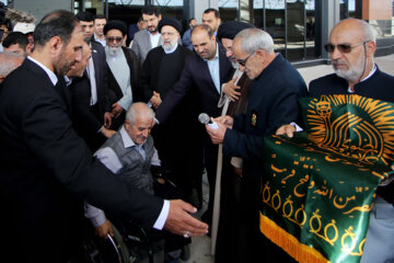 Segundo día de la visita del presidente iraní a Tabriz

