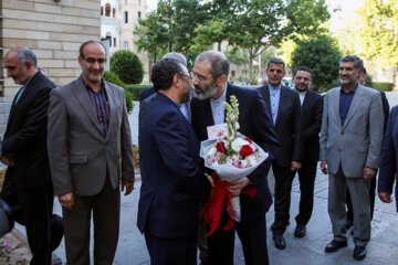 Rencontre entre Amirabdollahian et Assadollah Assadi, le diplomate iranien après une longue captivité en Belgique 