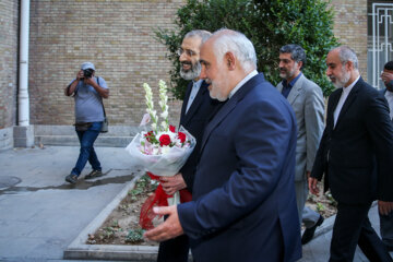 Rencontre entre Amirabdollahian et Assadollah Assadi, le diplomate iranien après une longue captivité en Belgique 