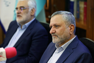  «سید صولت مرتضوی» وزیر تعاون، کار و رفاه اجتماعی در مراسم امضای تفاهمنامه غنی سازی اوقات فراغت دانش آموزان