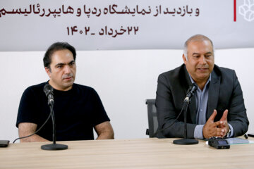 نشست خبری «عبادرضا اسلامی کولایی» رئیس موزه هنرهای معاصر تهران