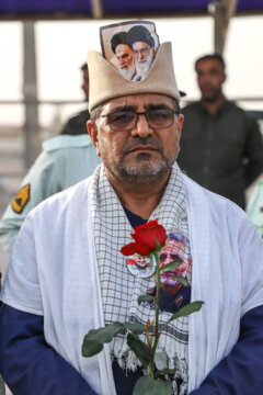 تشییع پیکر شهید «محمد قنبری» در اهواز