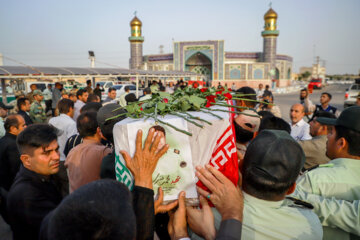 تشییع پیکر شهید «محمد قنبری» در اهواز