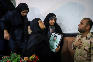 تشییع پیکر شهید «محمد قنبری» در اهواز