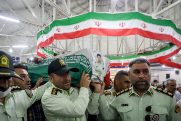 تشییع پیکر شهید «محمد قنبری» در اهواز