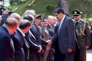 استقبال رسمی از رئیس جمهور در ونزوئلا