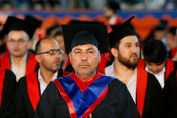 La ceremonia de graduación de estudiantes internacionales en Teherán