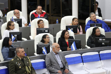 دیدار رئیس جمهور با رئیس مجلس ملی نیکاراگوئه