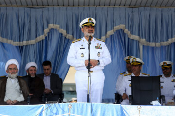 مراسم دانش آموختگی دانش پذیران نیروی دریایی ارتش باحضور دریادار شهرام ایرانی
