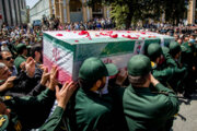 Funeral of Iranian Martyr of Security in Kermanshah