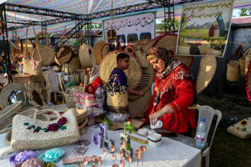 سومین جشنواره ملی حصیر در روستای فشتکه گیلان