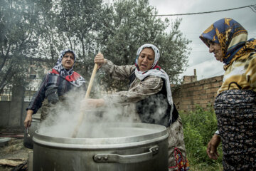 La ceremonia de matrimonio en Gorgan
