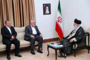 ایرانی سپریم لیڈر کی اسماعیل ہنیہ سے ملاقات

