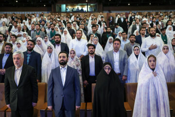La célébration de la semaine du mariage à Téhéran 