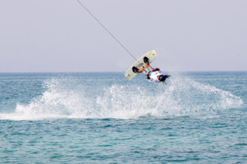 Tournoi de téléski sur l'île de Kish